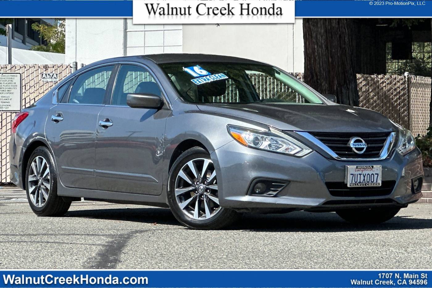 2016 Nissan Altima 2.5 SV — Sedan — 77,195 mi — WALNUT CREEK, CA