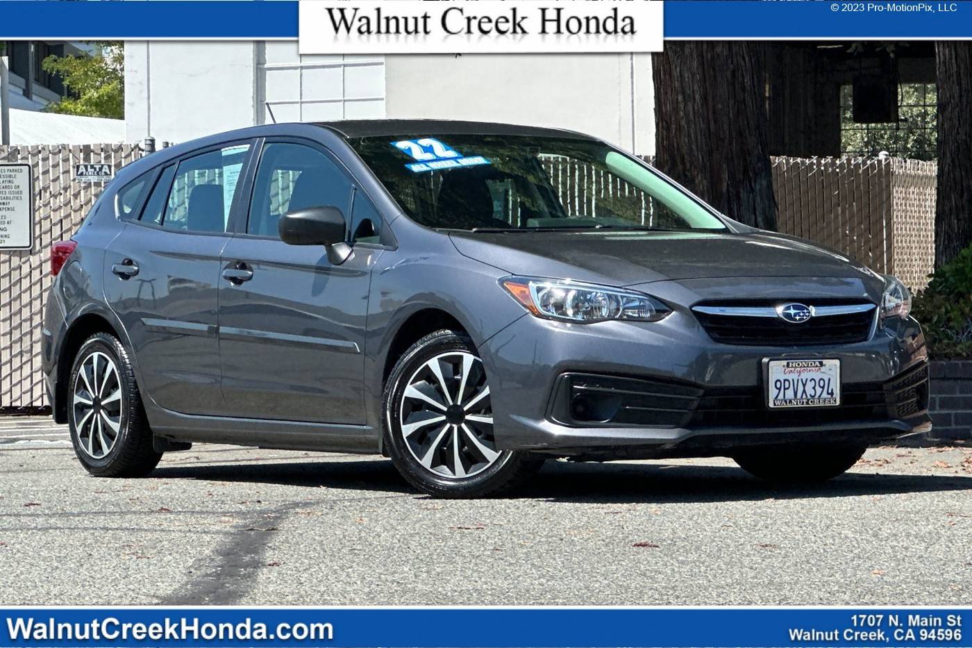 2022 Subaru Impreza 2.0i — Hatchback — 40,213 mi — WALNUT CREEK, CA