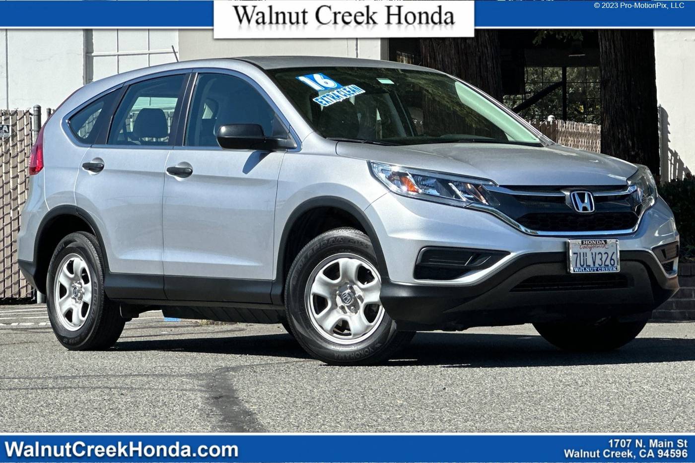 2016 Honda CR-V LX — SUV — 85,980 mi — WALNUT CREEK, CA
