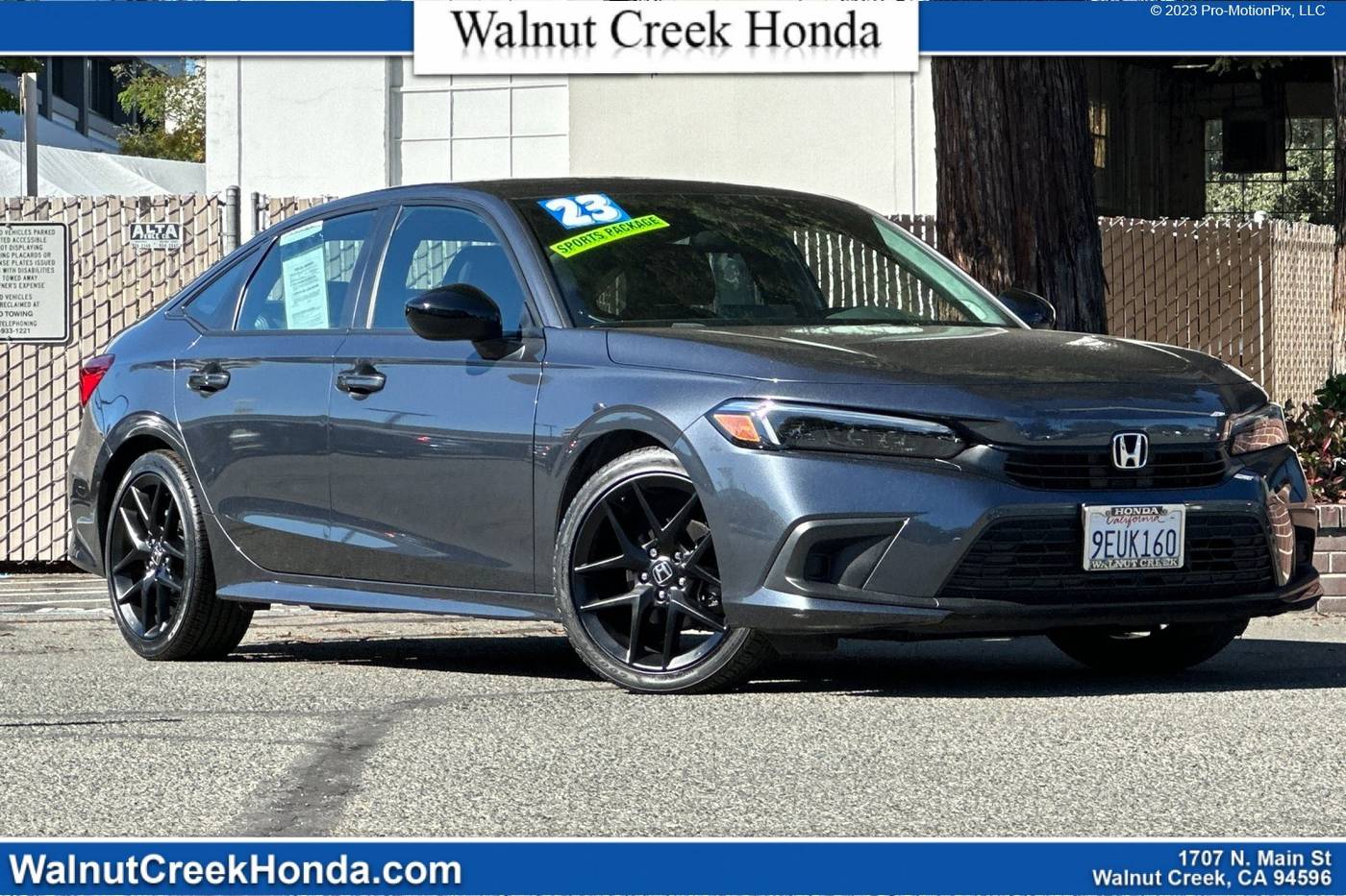 2023 Honda Civic Sport — Sedan — 22,131 mi — WALNUT CREEK, CA