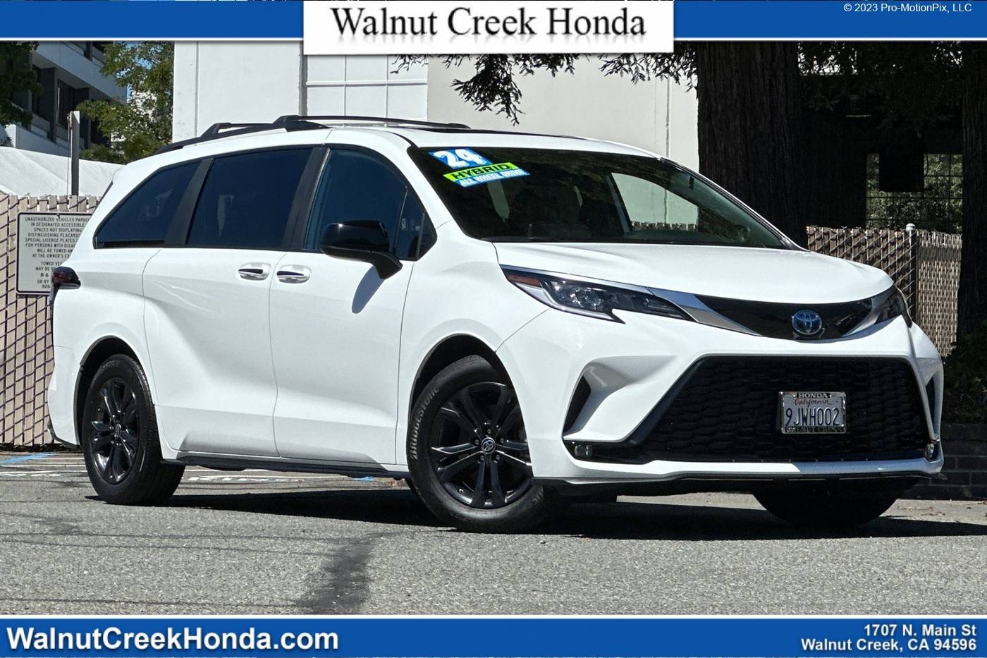 2024 Toyota Sienna XSE — Minivan — 12,358 mi — WALNUT CREEK, CA