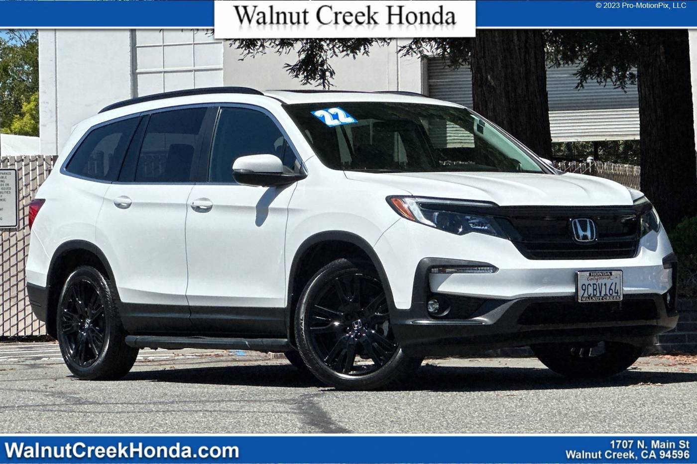 2022 Honda Pilot Special Edition — SUV — 21,626 mi — WALNUT CREEK, CA