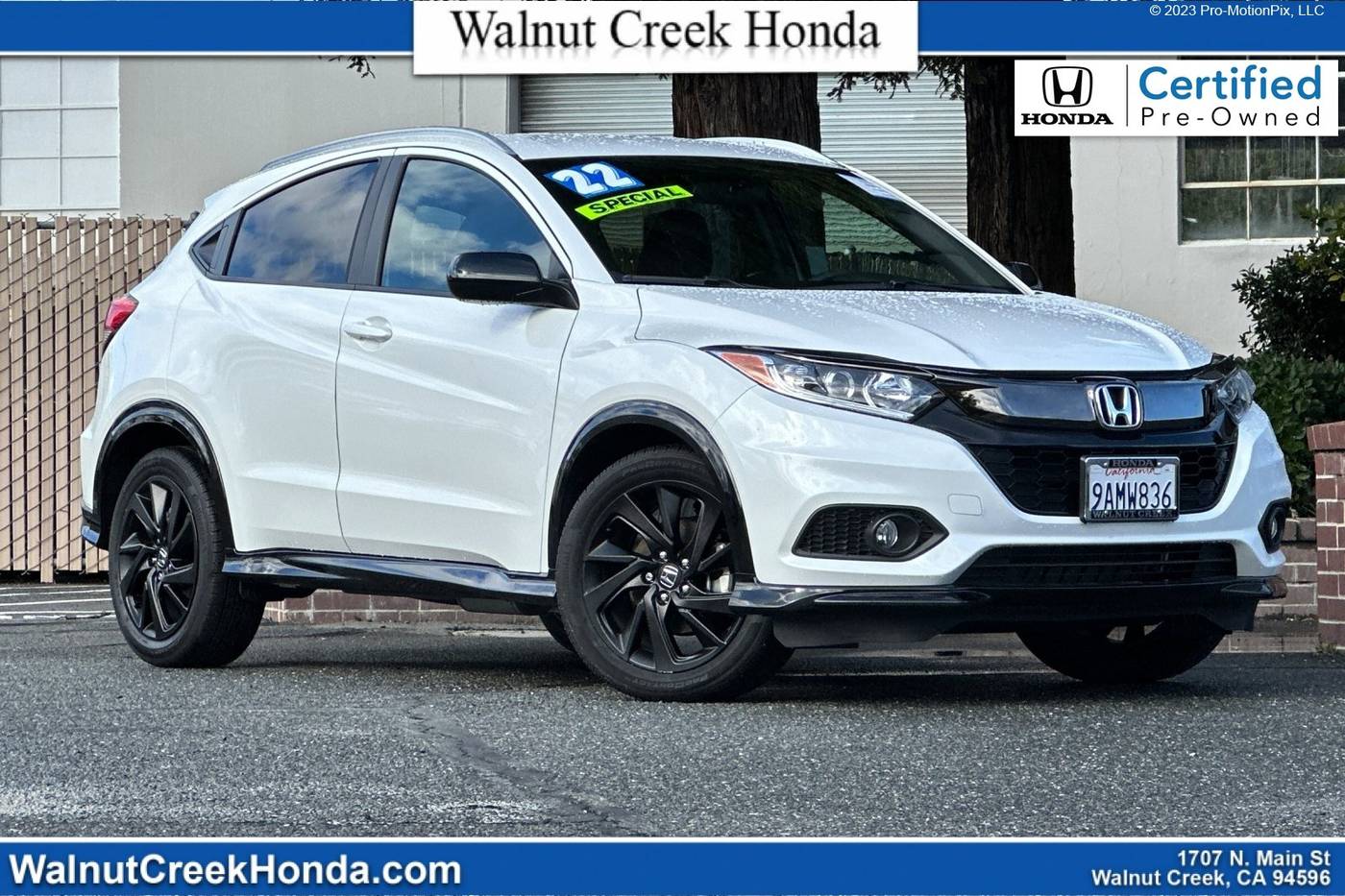 2022 Honda HR-V Sport — SUV — 8,924 mi — WALNUT CREEK, CA