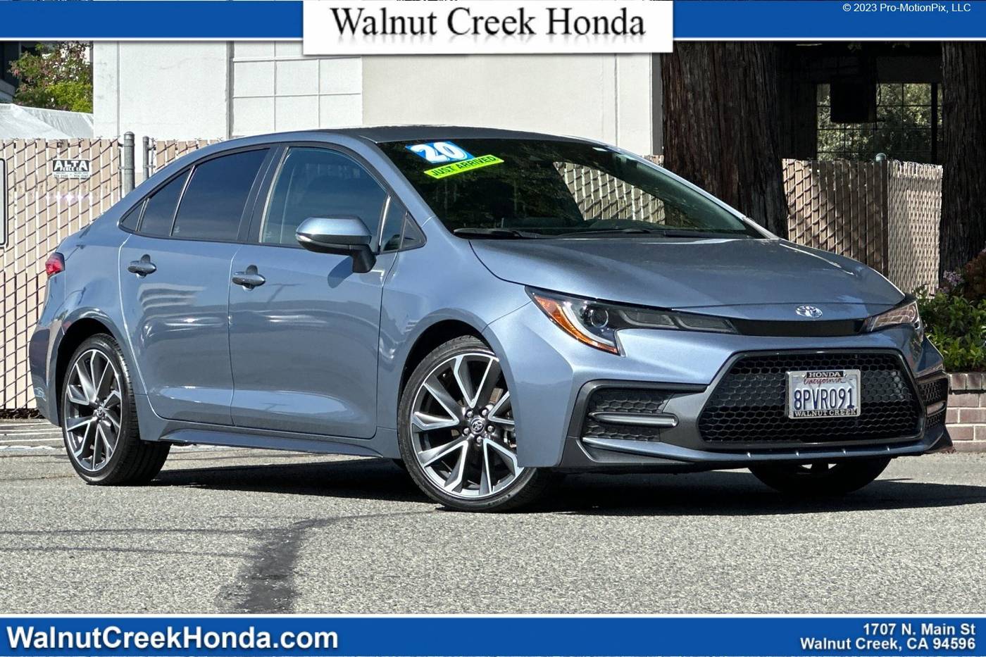 2020 Toyota Corolla SE — Sedan — 59,460 mi — WALNUT CREEK, CA