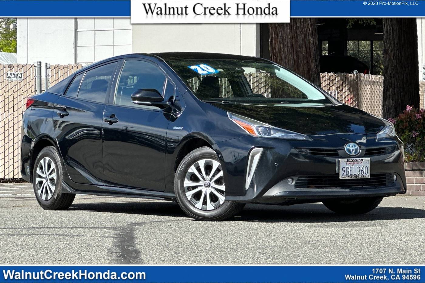 2020 Toyota Prius LE — Hatchback — 108,427 mi — WALNUT CREEK, CA