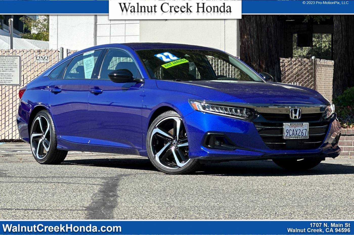 2022 Honda Accord Sport — Sedan — 34,001 mi — WALNUT CREEK, CA