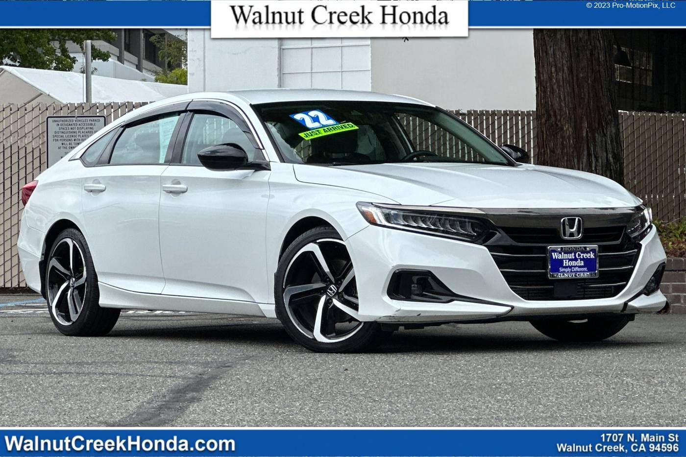 2022 Honda Accord Sport SE — Sedan — 61,706 mi — WALNUT CREEK, CA