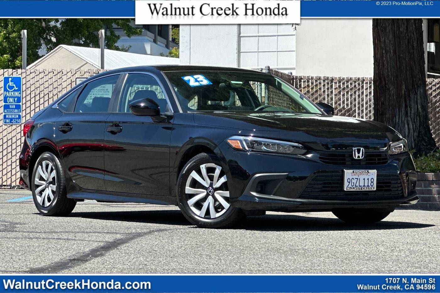 2023 Honda Civic LX — Sedan — 17,317 mi — WALNUT CREEK, CA