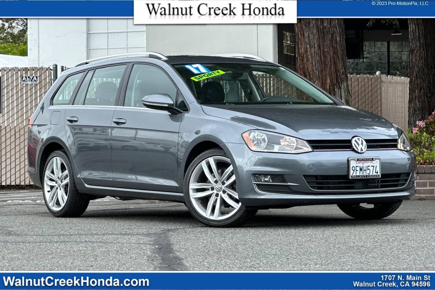 2017 Volkswagen Golf SEL — Wagon — 51,782 mi — WALNUT CREEK, CA