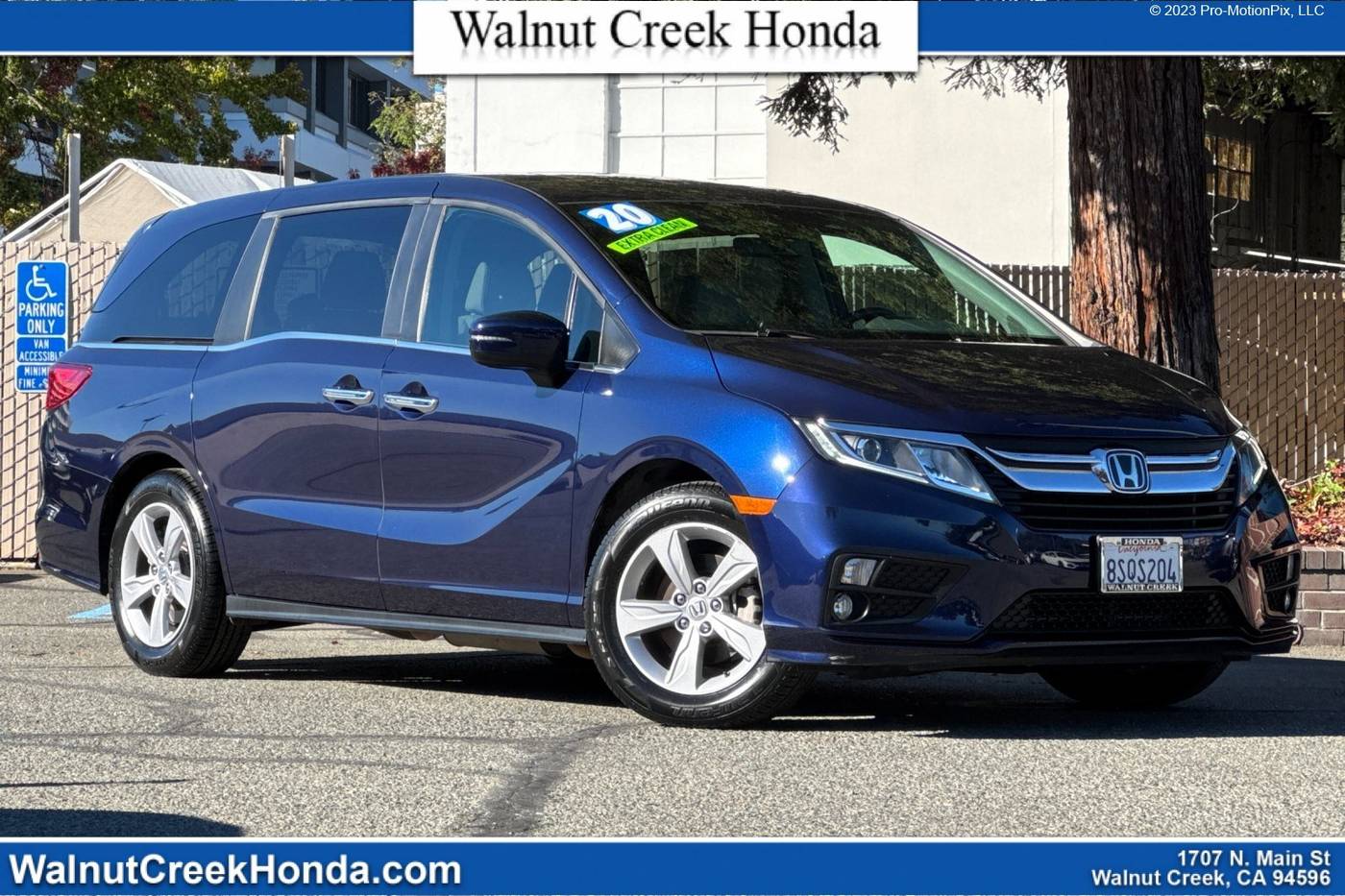2020 Honda Odyssey EX-L — Minivan — 70,924 mi — WALNUT CREEK, CA