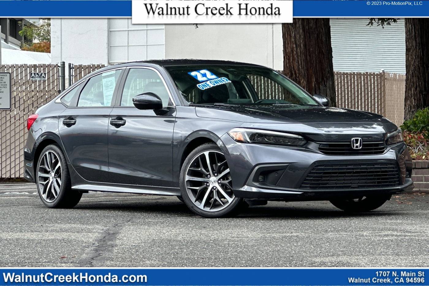 2022 Honda Civic Touring — Sedan — 21,718 mi — WALNUT CREEK, CA