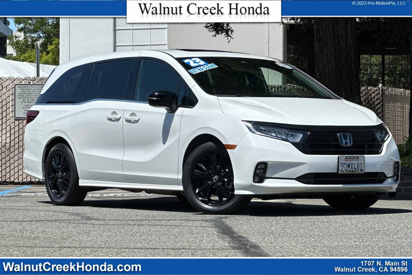 2023 Honda Odyssey Sport — Minivan — 25,351 mi — WALNUT CREEK, CA