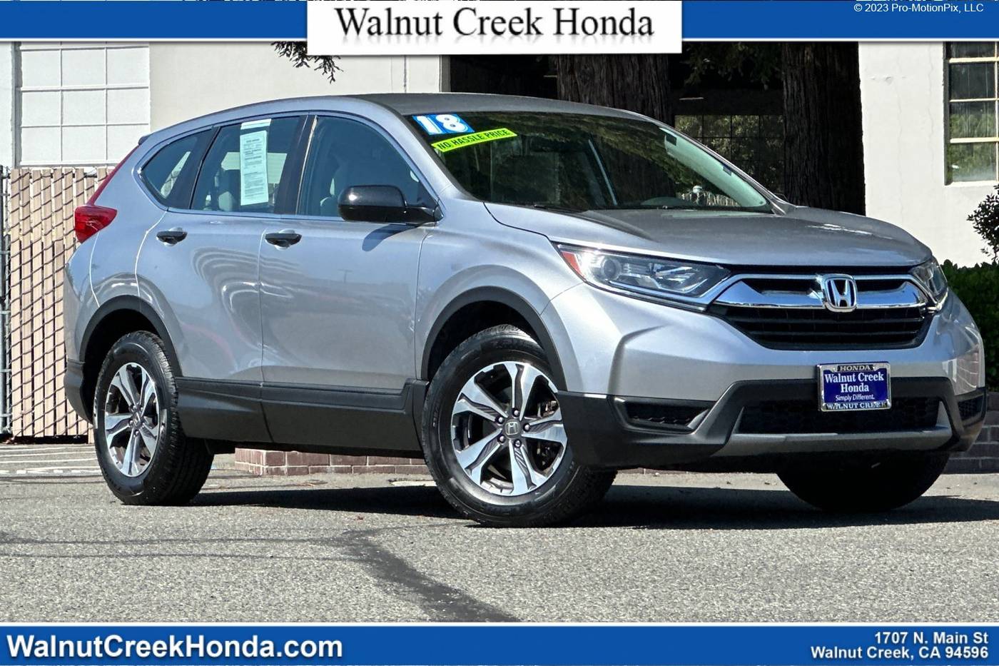 2018 Honda CR-V LX — SUV — 67,750 mi — WALNUT CREEK, CA