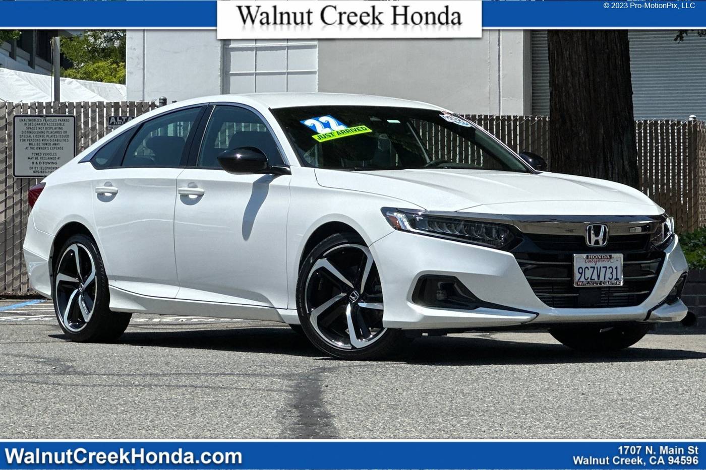 2022 Honda Accord Sport — Sedan — 10,428 mi — WALNUT CREEK, CA