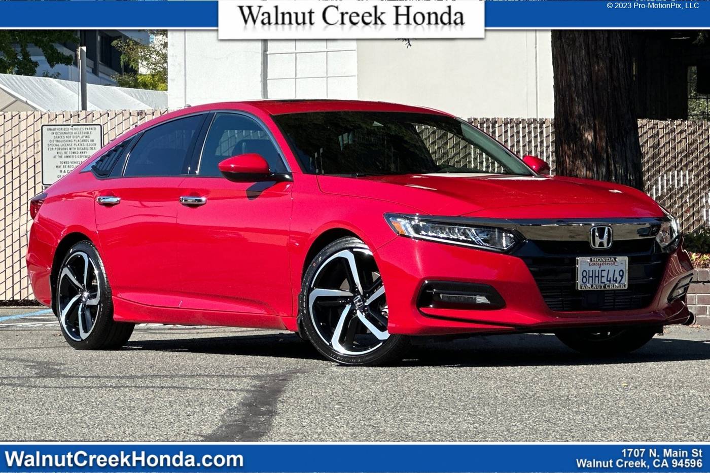 2018 Honda Accord Sport — Sedan — 27,941 mi — WALNUT CREEK, CA