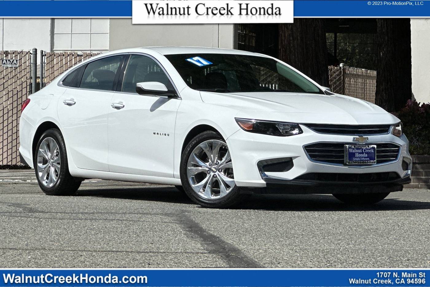 2017 Chevrolet Malibu Premier — Sedan — 62,046 mi — WALNUT CREEK, CA