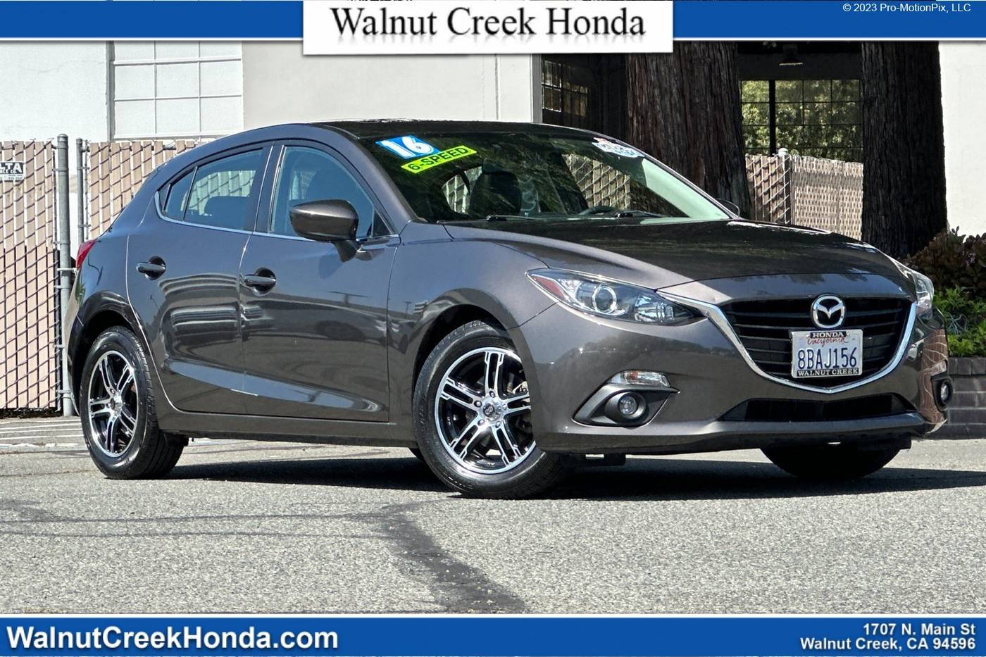 2016 Mazda Mazda3 i Grand Touring — Hatchback — 60,825 mi — WALNUT CREEK, CA
