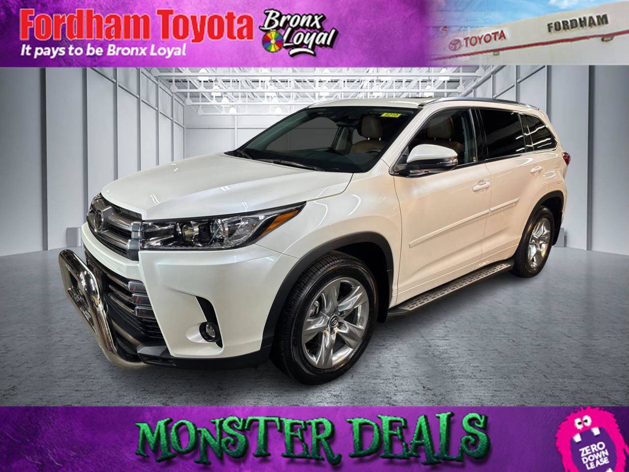 2019 Toyota Highlander Limited — SUV — 10,671 mi — Bronx, NY