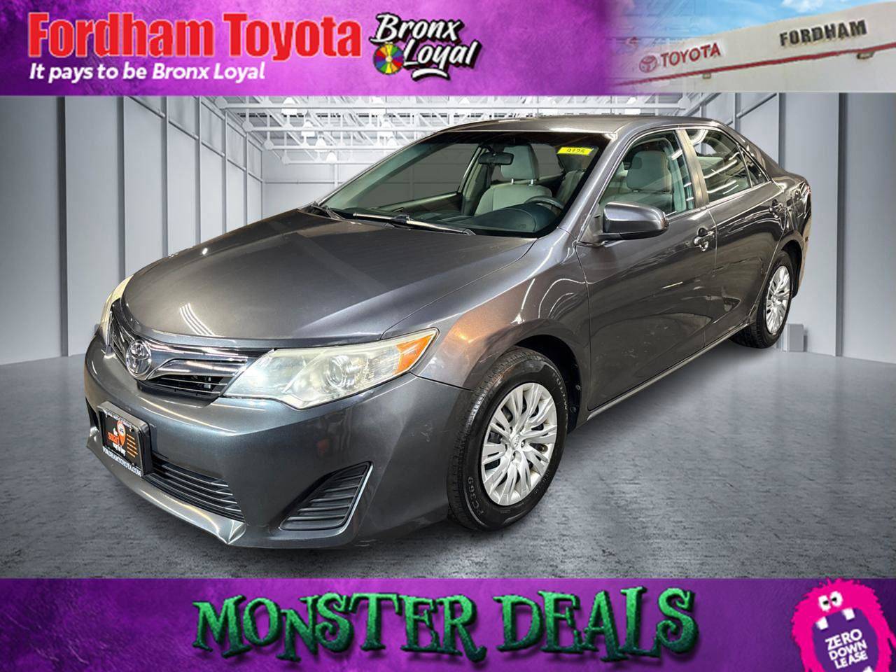 2012 Toyota Camry LE — Sedan — 76,045 mi — Bronx, NY