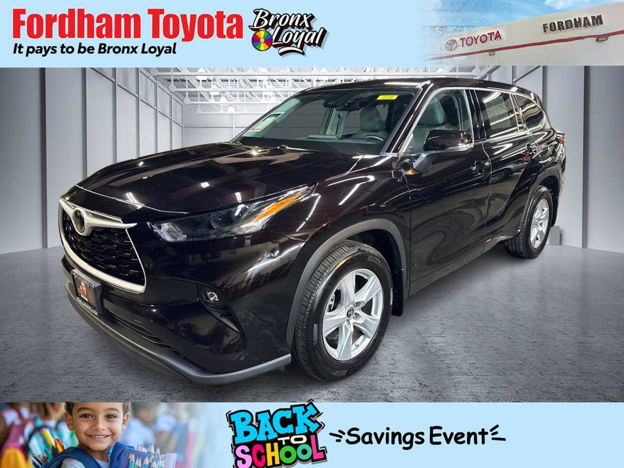 2022 Toyota Highlander LE — SUV — 41,411 mi — Bronx, NY