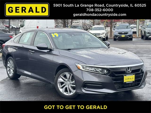 2019 Honda Accord LX — Sedan — 45,779 mi — Countryside, IL
