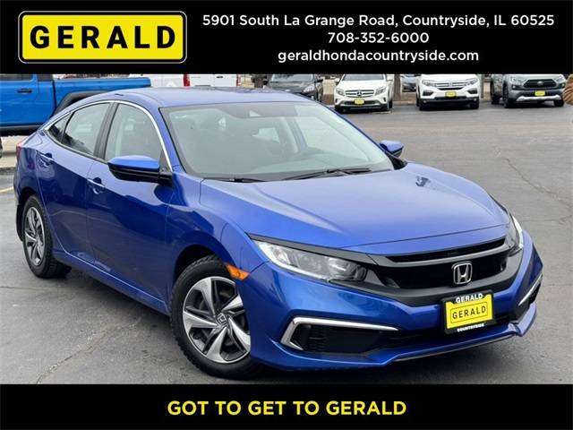 2019 Honda Civic LX — Sedan — 100,081 mi — Countryside, IL