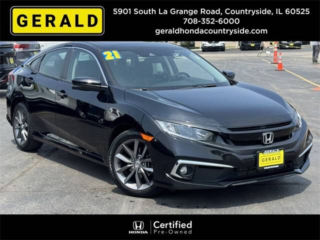 2021 Honda Civic EX — Sedan — 23,841 mi — Countryside, IL