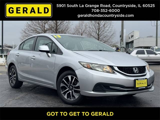 2013 Honda Civic EX — Sedan — 83,587 mi — Countryside, IL
