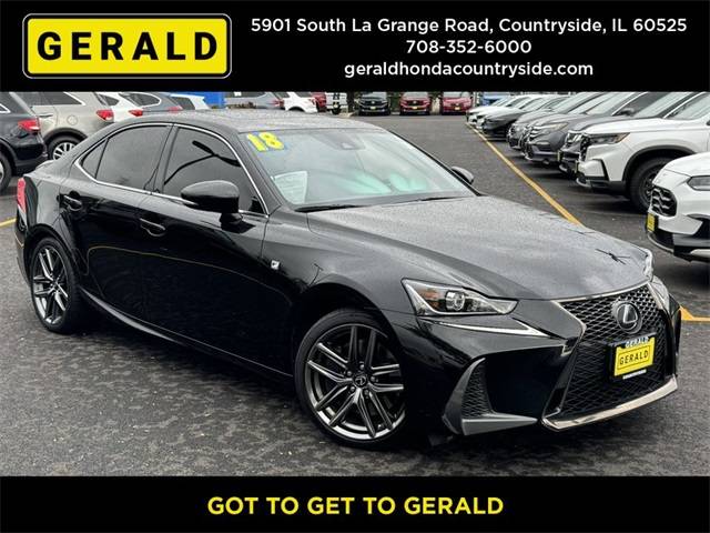 2018 Lexus IS IS 350 — Sedan — 59,398 mi — Countryside, IL
