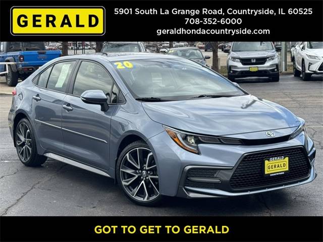 2020 Toyota Corolla SE — Sedan — 61,163 mi — Countryside, IL