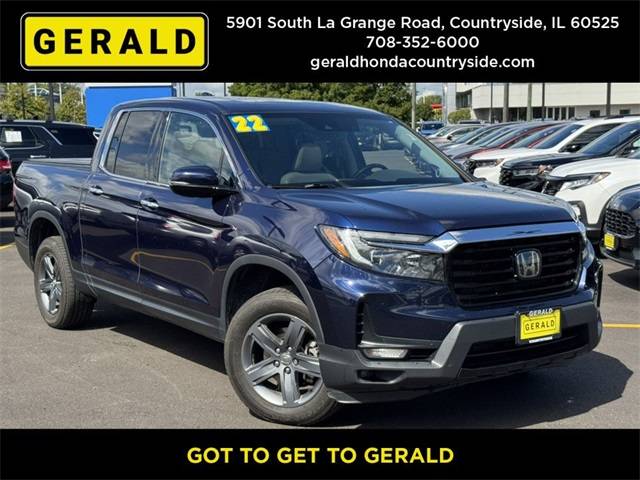 2022 Honda Ridgeline RTL-E — Pickup Truck — 99,996 mi — Countryside, IL