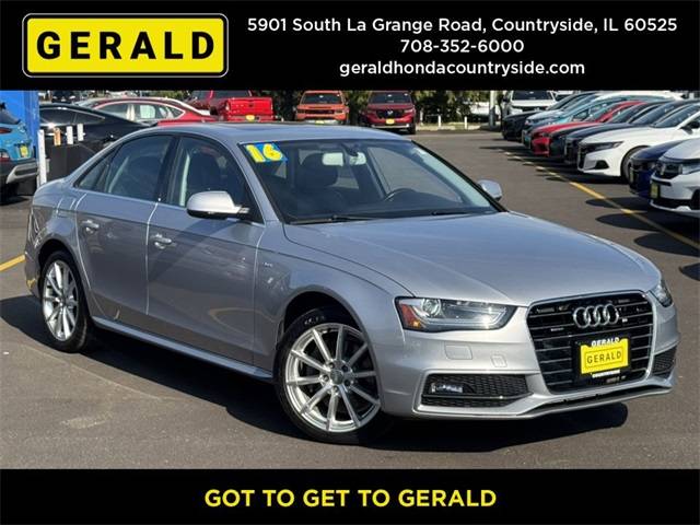 2016 Audi A4 Premium Plus — Sedan — 74,993 mi — Countryside, IL