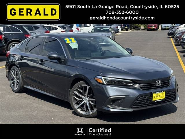 2022 Honda Civic Touring — Sedan — 17,869 mi — Countryside, IL