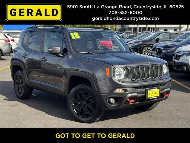 2018 Jeep Renegade Trailhawk — SUV — 99,946 mi — Countryside, IL