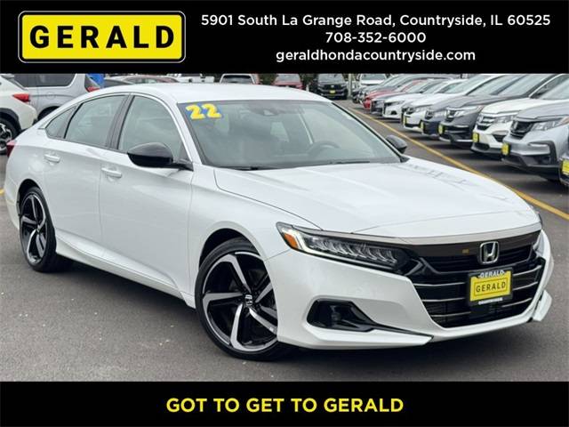 2022 Honda Accord Sport — Sedan — 16,637 mi — Countryside, IL