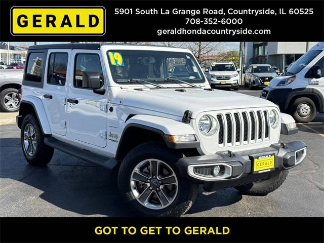 2019 Jeep Wrangler Sahara — SUV — 49,226 mi — Countryside, IL