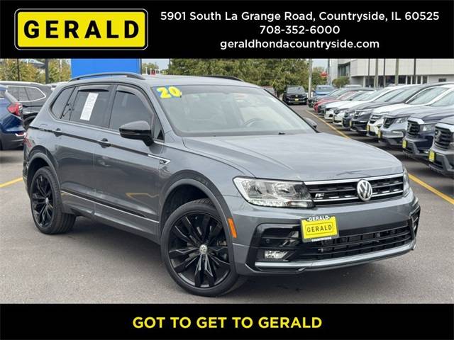 2020 Volkswagen Tiguan SE R-Line Black — SUV — 54,060 mi — Countryside, IL