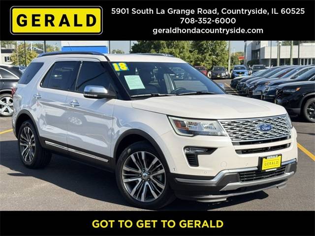 2018 Ford Explorer Platinum — SUV — 60,124 mi — Countryside, IL
