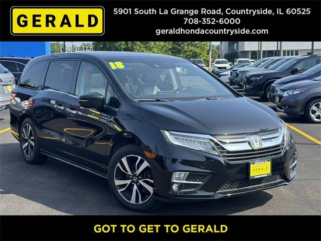 2018 Honda Odyssey Elite — Minivan — 101,109 mi — Countryside, IL