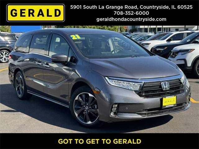 2021 Honda Odyssey Elite — Minivan — 74,522 mi — Countryside, IL