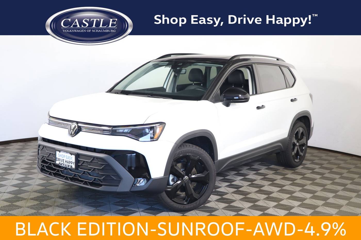 2025 Volkswagen Taos SE Black — SUV — 8,488 mi — Schaumburg, IL