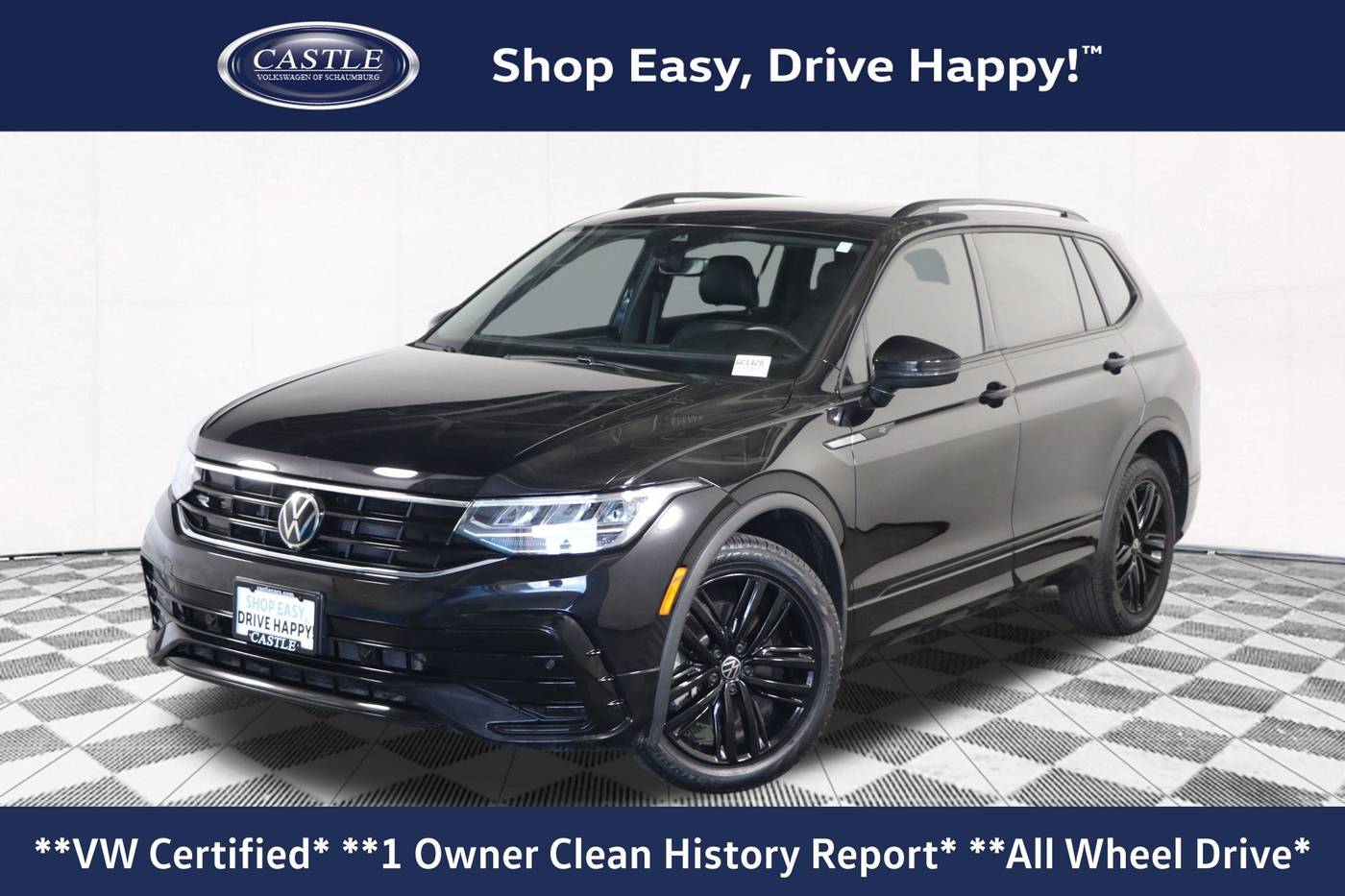 2022 Volkswagen Tiguan SE R-Line Black — SUV — 27,002 mi — Schaumburg, IL
