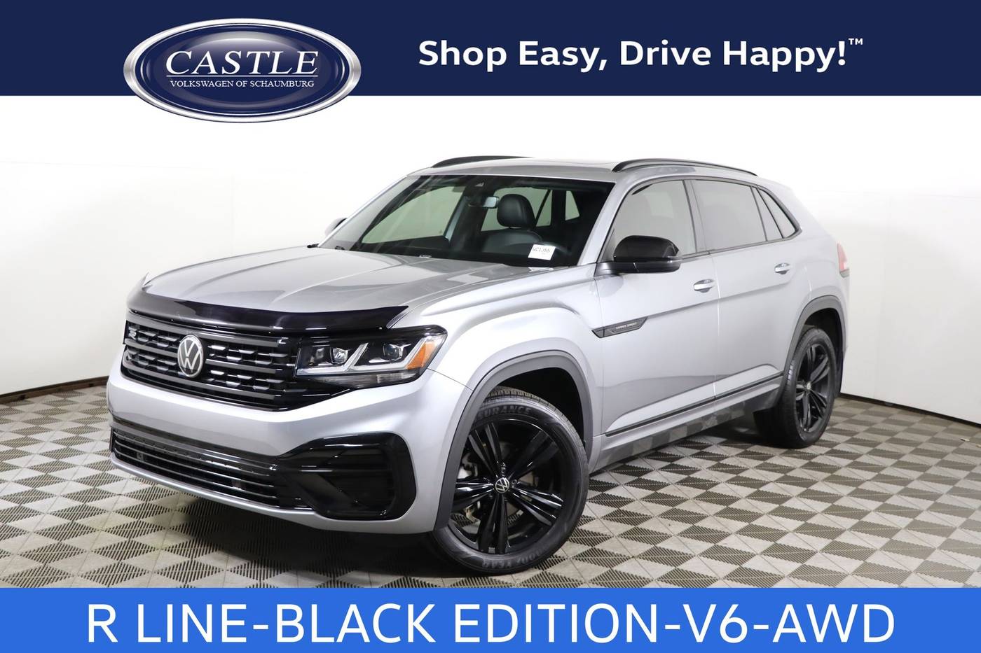 2022 Volkswagen Atlas Cross Sport SEL R-Line Black — SUV — 32,038 mi — Schaumburg, IL