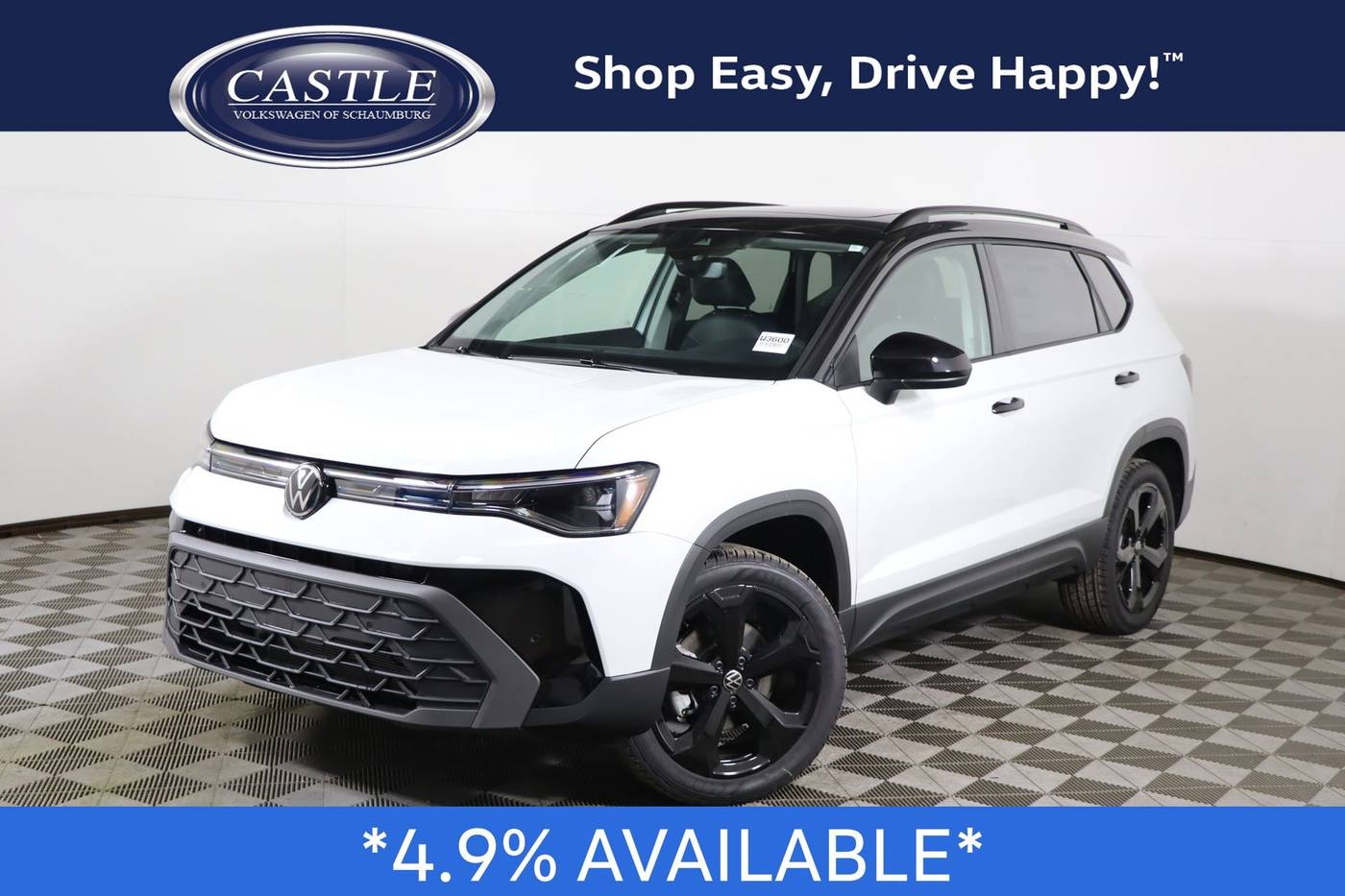 2025 Volkswagen Taos SE Black — SUV — 3,413 mi — Schaumburg, IL