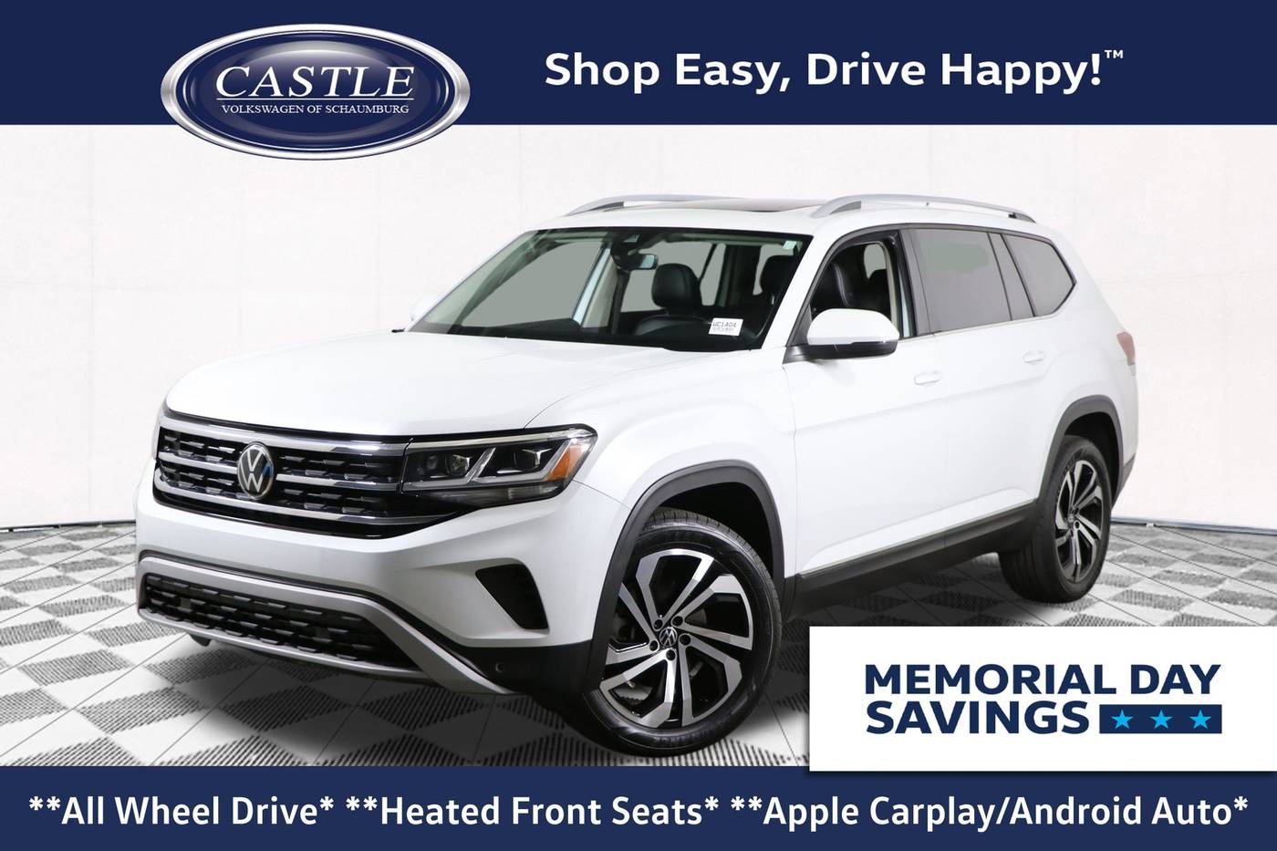 2022 Volkswagen Atlas SEL — SUV — 36,503 mi — Schaumburg, IL