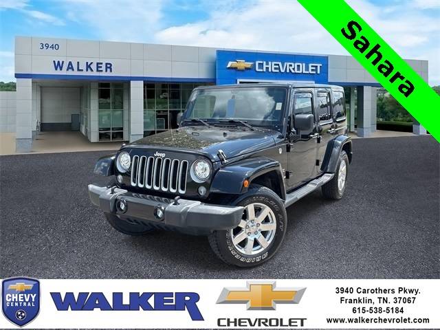 2018 Jeep Wrangler Sahara — SUV — 54,344 mi — Franklin, TN