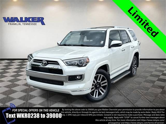 2021 Toyota 4Runner Limited — SUV — 42,552 mi — Franklin, TN