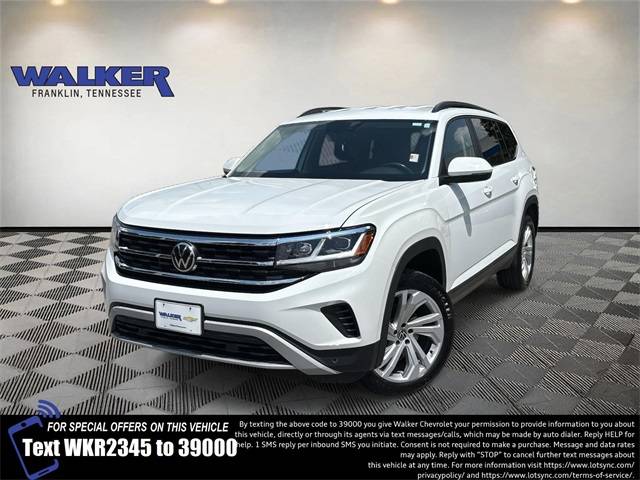 2021 Volkswagen Atlas SE with Technology — SUV — 47,831 mi — Franklin, TN