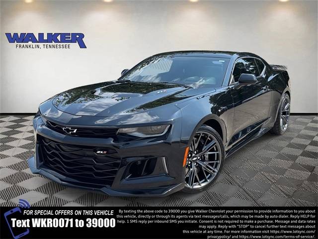 2017 Chevrolet Camaro ZL1 — Coupe — 7,367 mi — Franklin, TN