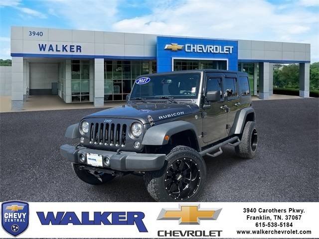 2017 Jeep Wrangler Rubicon — SUV — 74,318 mi — Franklin, TN